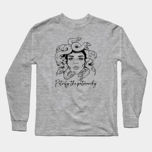 Medusa: Petrify The Patriarchy Long Sleeve T-Shirt